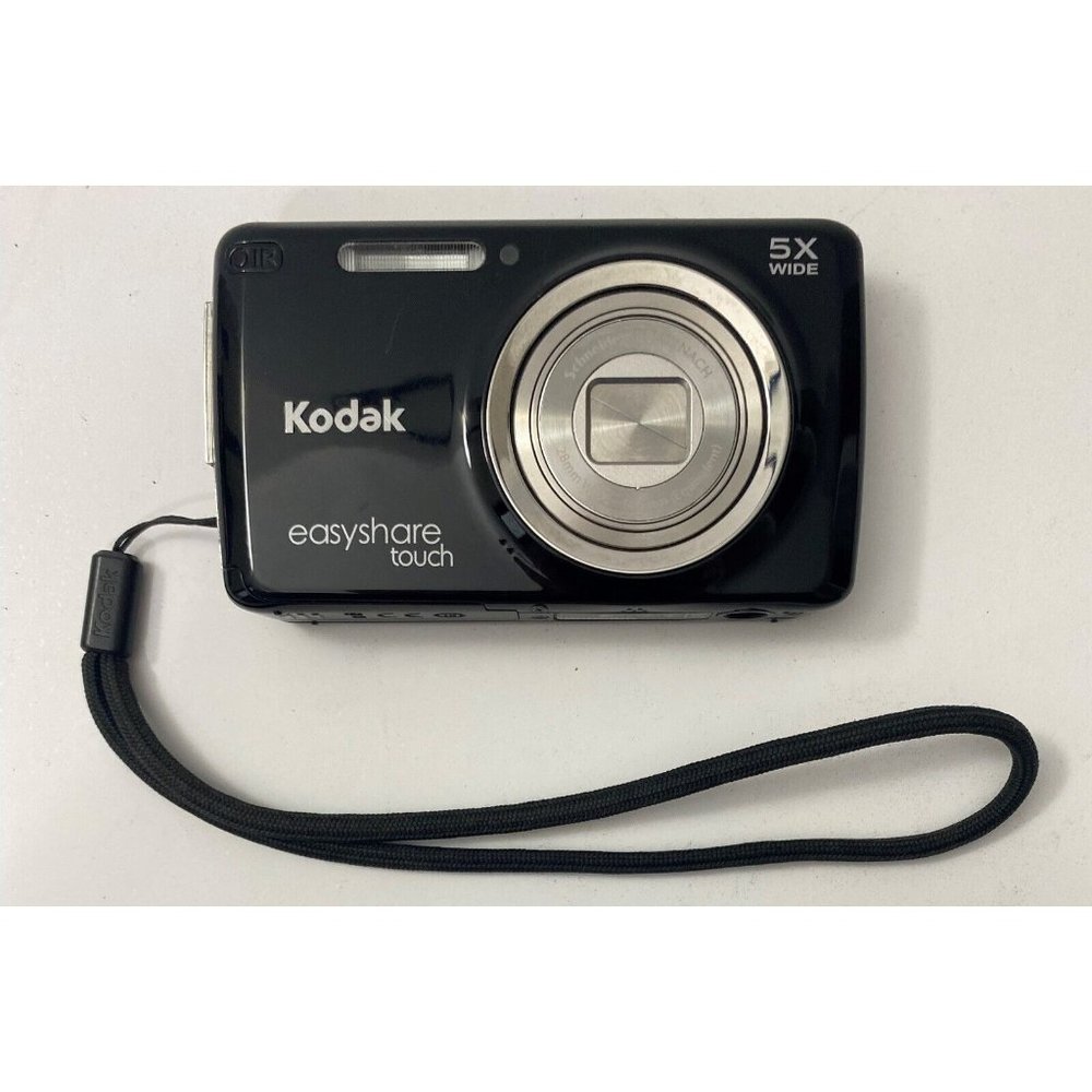 Kodak EasyShare M577 14MP Touch Screen Digital Camera Black Tested & Working